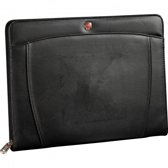 Custom Logo Wenger Zippered Padfolio Custom Logo Wenger Zippered Padfolio