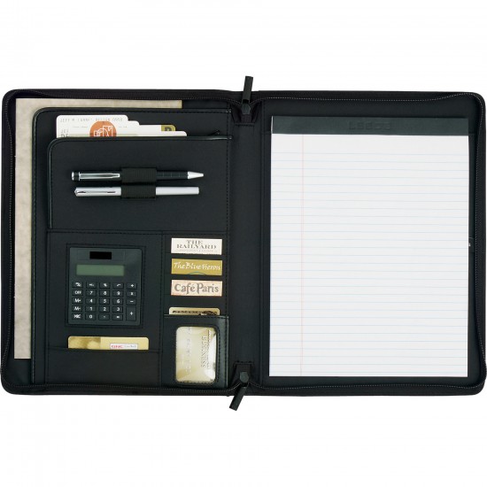 Custom Logo Links Zippered Padfolio Custom Logo Links Zippered Padfolio