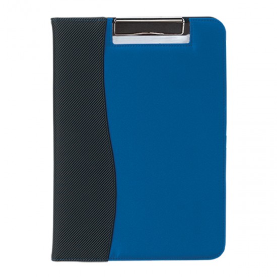 Custom Logo Microfiber Clip Board Portfolio with Embossed PVC Trim