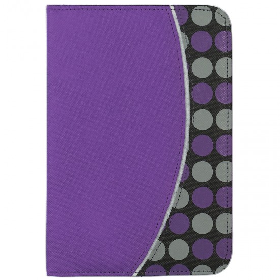 Custom Logo Non-Woven - 5" X 7" - Polk-A-Dot Padfolio