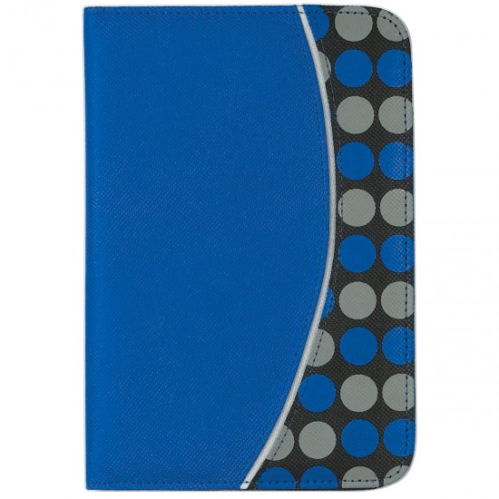 Custom Logo Non-Woven - 5" X 7" - Polk-A-Dot Padfolio