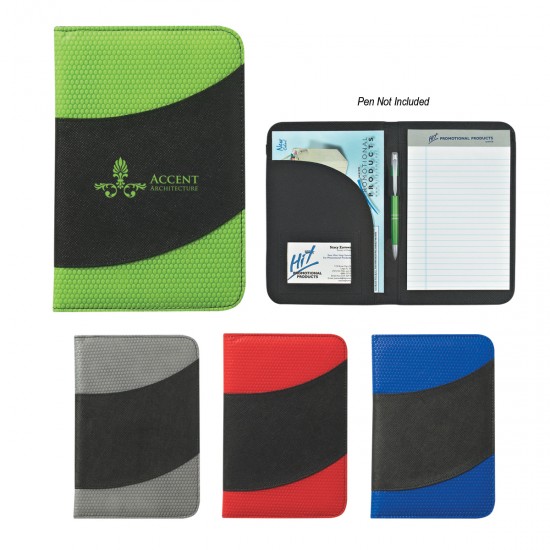 Custom Logo Non-Woven 5" X 7" Bubble Padfolio