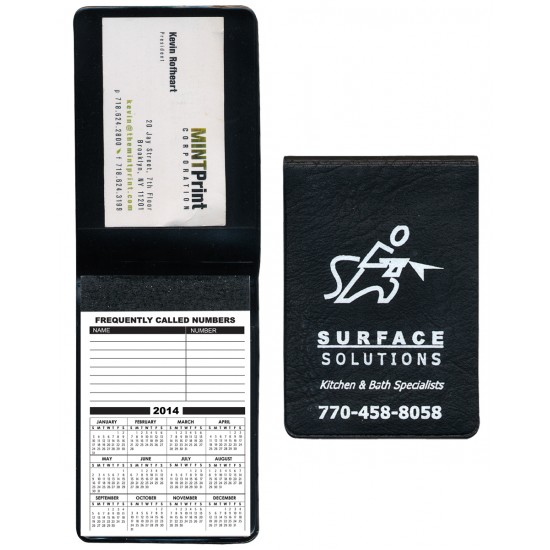Custom Logo Executive Vinyl with 30 Page Memo Book Custom Logo Executive Vinyl with 30 Page Memo Book