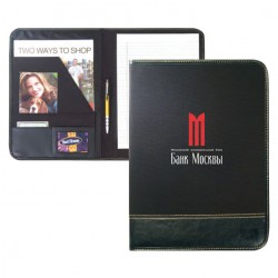 Custom Logo Leatherette Padfolio