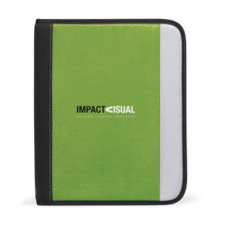 Custom Logo Apple Green Wired E Padfolio