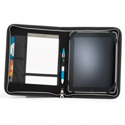 Custom Logo Apple Green Wired E Padfolio