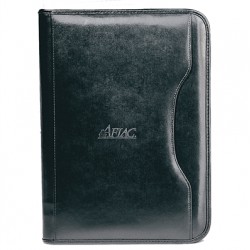 Custom Logo Deluxe Executive Vintage Leather Padfolio