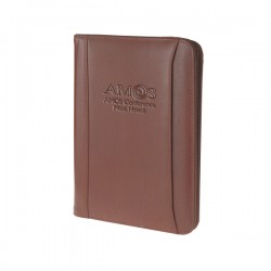 Custom Logo Black Atlantis Leather Junior Portfolio