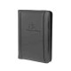 Custom Logo Black Atlantis Leather Junior Portfolio