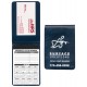 Custom Logo Executive Vinyl 100 Page Memo Book