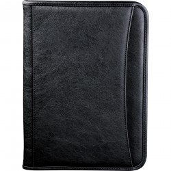 Custom Logo DuraHyde Zippered Padfolio