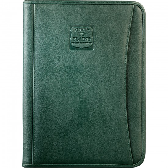 Custom Logo DuraHyde Zippered Padfolio