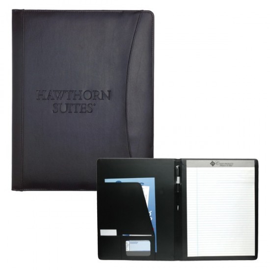 Custom Logo Executive Crescent Padfolio