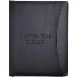 Custom Logo Executive Crescent Padfolio