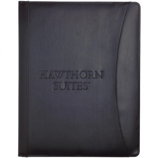 Custom Logo Executive Crescent Padfolio