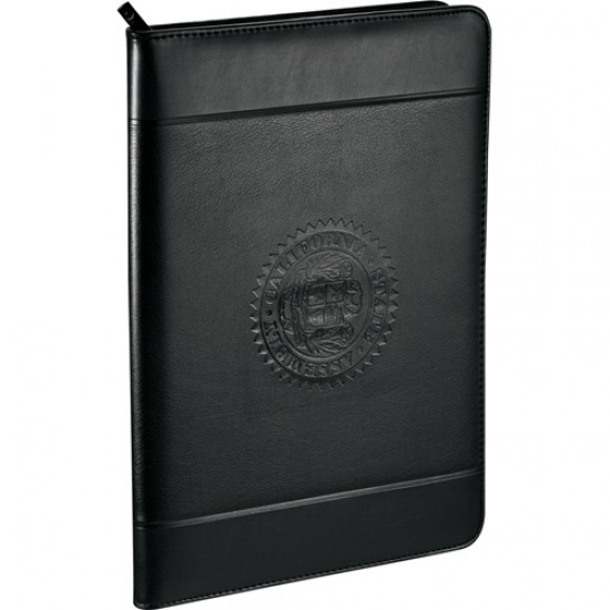 Custom Logo Windsor Impressions Zippered Padfolio Custom Logo Windsor Impressions Zippered Padfolio