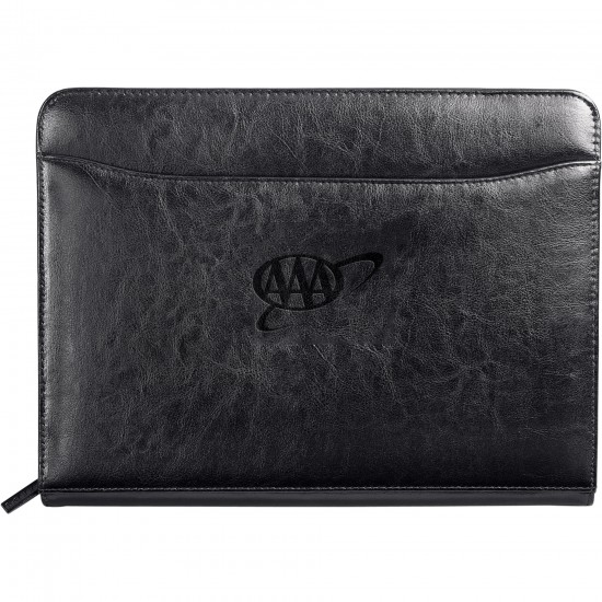 Custom Logo Renaissance Zipper Padfolio Custom Logo Renaissance Zipper Padfolio