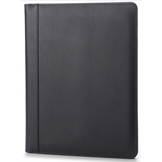 Custom Logo Slim Biz Card Padfolio - Bridle Leather Custom Logo Slim Biz Card Padfolio - Bridle Leather