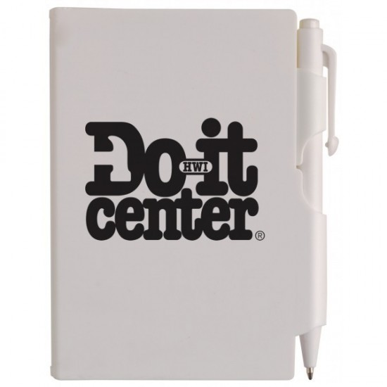 Custom Logo Composition Jotter Memo Pad & Paper Holder