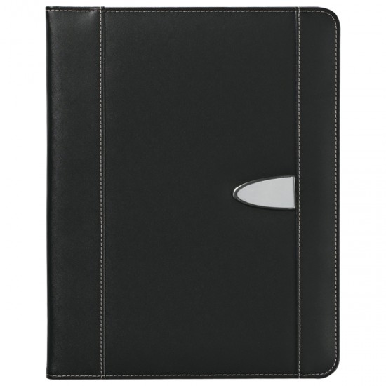 Custom Logo Eclipse Bonded Leather - 8-1/2"X 11" - Portfolio