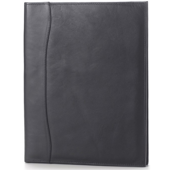 Custom Logo Slim Leather Padfolio