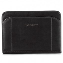 Custom Logo Global Leather Padfolio