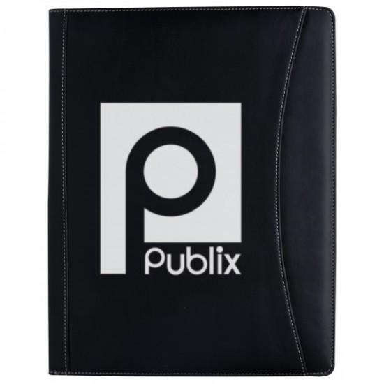 Custom Logo Executive Crescent Calculator Padfolio