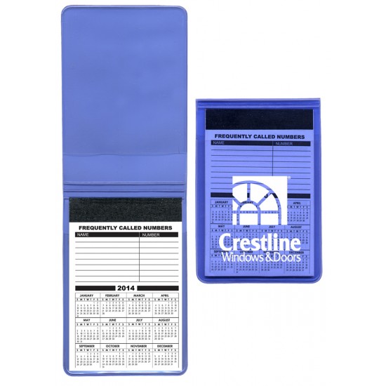 Custom Logo Translucent Vinyl Memo Book w/ 30 Page Memo Pad Custom Logo Translucent Vinyl Memo Book w/ 30 Page Memo Pad