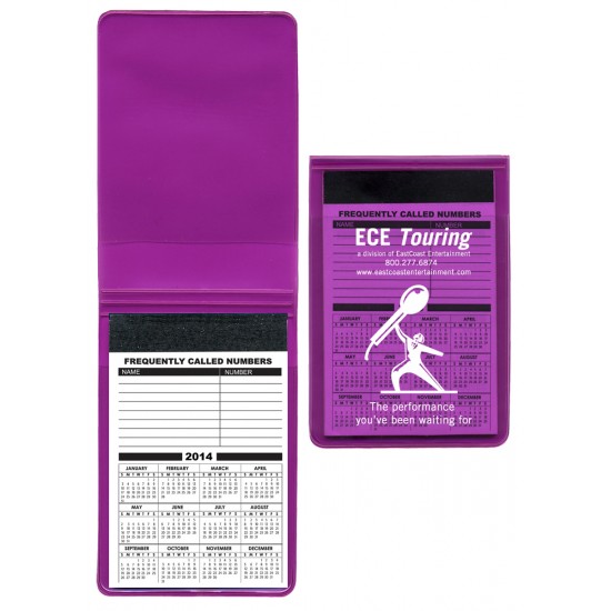 Custom Logo Translucent Vinyl Memo Book w/ 30 Page Memo Pad Custom Logo Translucent Vinyl Memo Book w/ 30 Page Memo Pad