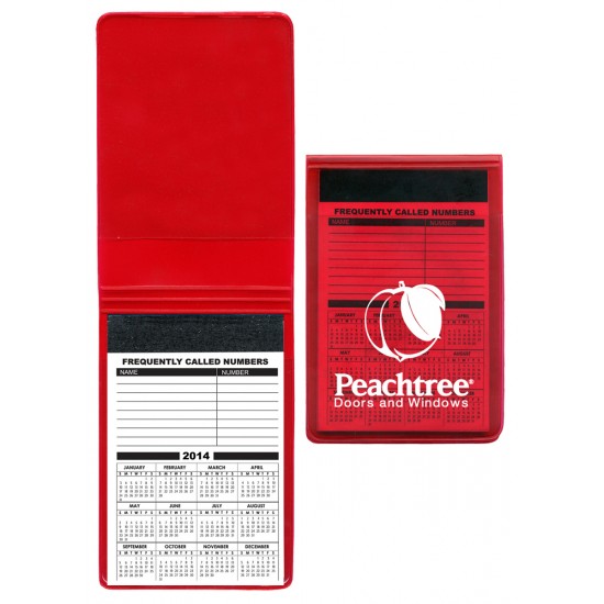 Custom Logo Translucent Vinyl Memo Book w/ 30 Page Memo Pad Custom Logo Translucent Vinyl Memo Book w/ 30 Page Memo Pad