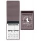 Custom Logo Translucent Vinyl Memo Book w/ 30 Page Memo Pad Custom Logo Translucent Vinyl Memo Book w/ 30 Page Memo Pad
