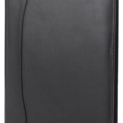 Custom Logo Quinley Leather Zip Padfolio