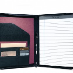 Custom Logo Eton Leather Padfolio