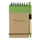 Custom Logo Eco Friendly Mini Notebook Jotter w/ Pen