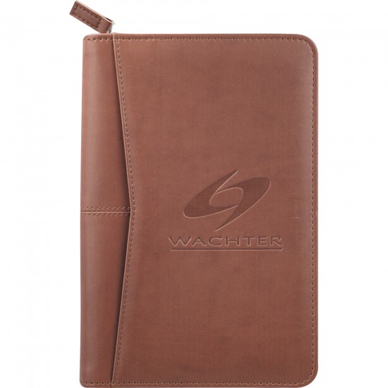 Custom Logo Pedova Jr. Zippered Padfolio