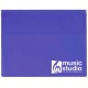 Custom Logo Underarm Portfolio with Translucent Vinyl Colors - 13"x10"