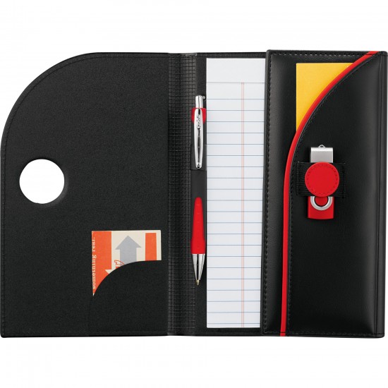 Custom Logo Scripto Flash Jr. Trifolio Bundle with Pen