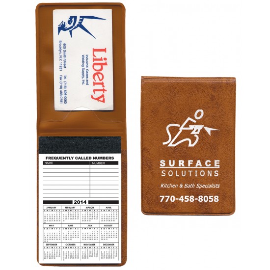 Custom Logo Executive Vinyl with 30 Page Memo Book Custom Logo Executive Vinyl with 30 Page Memo Book