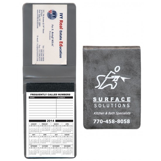 Custom Logo Executive Vinyl with 30 Page Memo Book Custom Logo Executive Vinyl with 30 Page Memo Book