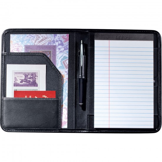 Custom Logo Millennium Leather Jr. Writing Pad