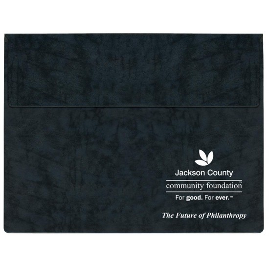 Custom Logo Underarm Portfolio with Executive Vinyl Color - 13"x10"