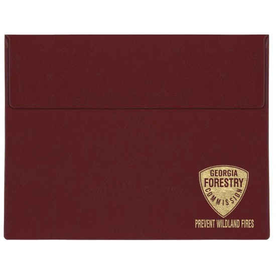 Custom Logo Underarm Portfolio with Executive Vinyl Color - 13"x10"