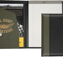 Custom Logo Metro Letter Size Pad Folio