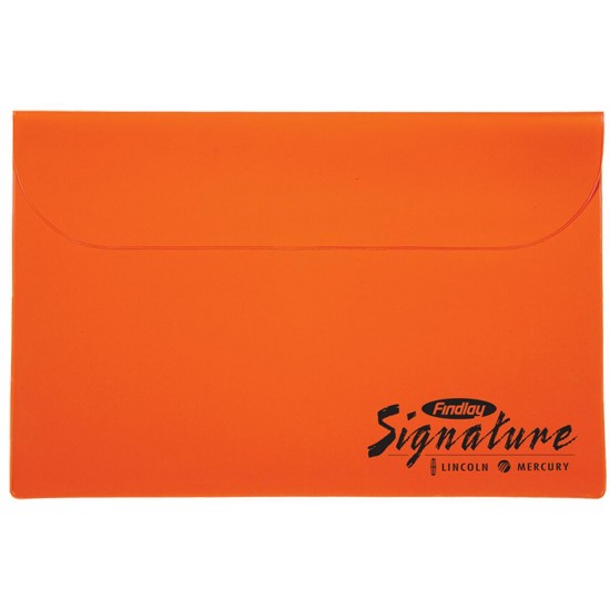 Custom Logo Underarm Portfolio with Standard Vinyl Color