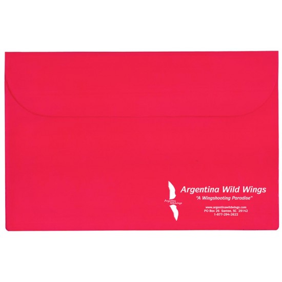 Custom Logo Underarm Portfolio with Standard Vinyl Color