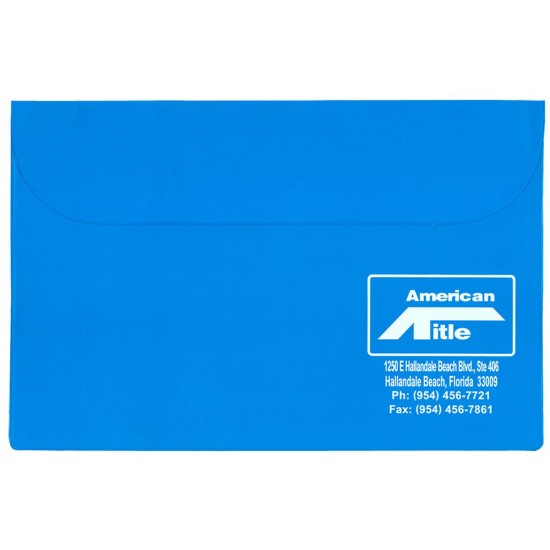 Custom Logo Underarm Portfolio with Standard Vinyl Color Custom Logo Underarm Portfolio with Standard Vinyl Color