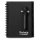 Custom Logo All-in-One Mini Notebook with Ballpoint Pen