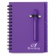 Custom Logo All-in-One Mini Notebook with Ballpoint Pen