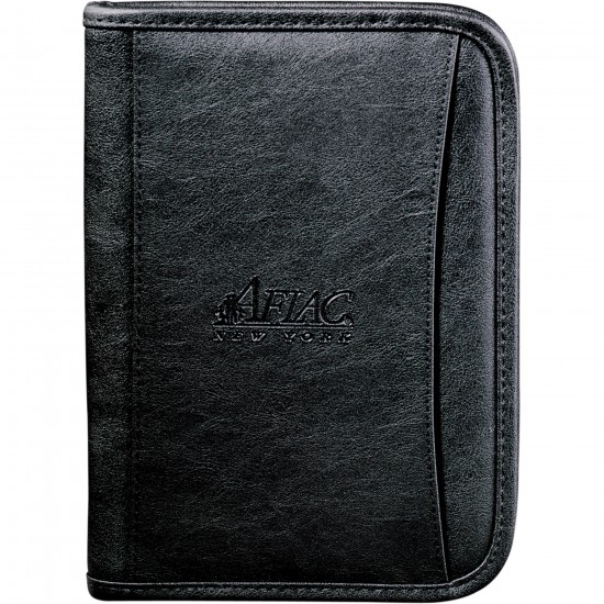 Custom Logo DuraHyde Jr. Zippered Padfolio