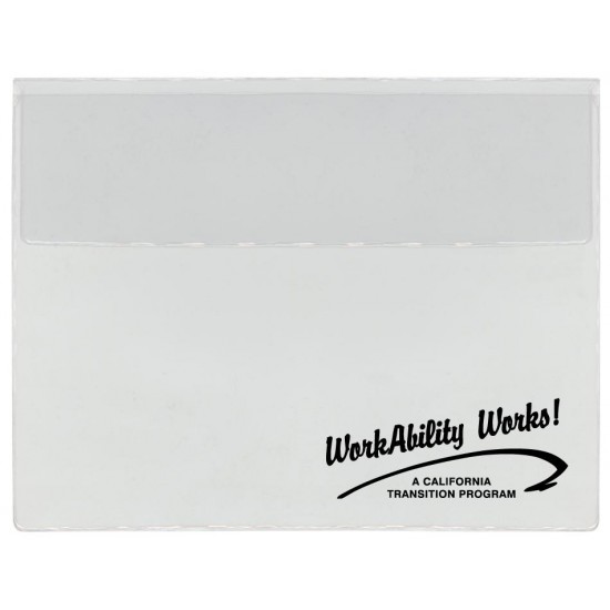 Custom Logo Underarm Portfolio with Standard Vinyl Color 13"(W) X	 10"(H)